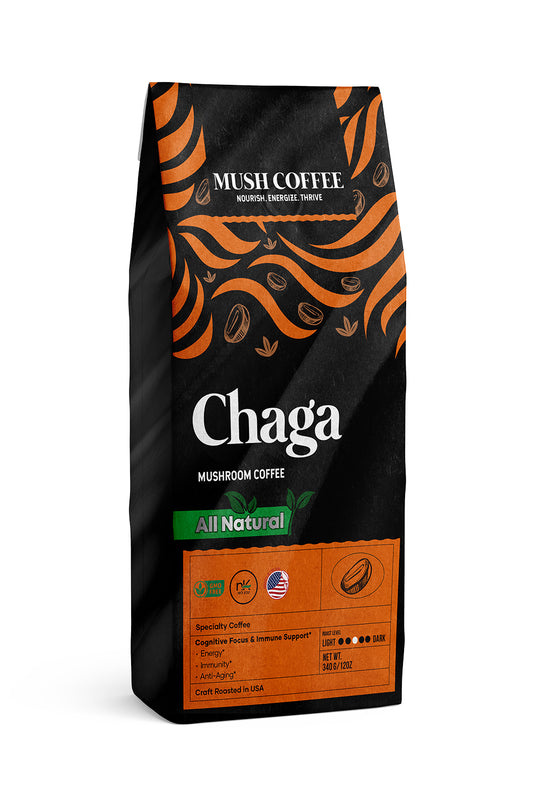 Chaga mushroom coffee