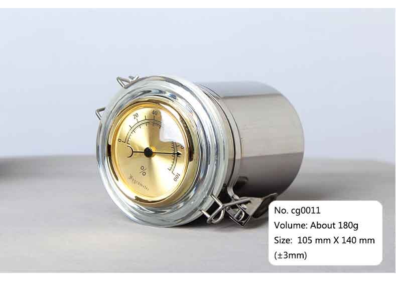 Stainless Steel Humiditer Jar For Coffee+