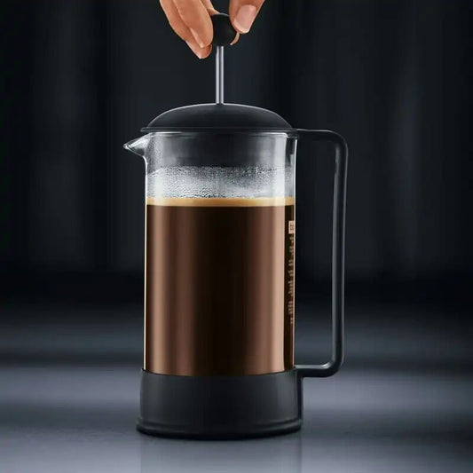 French Press Coffee Maker Borosilicate Glass, 51 Ounce