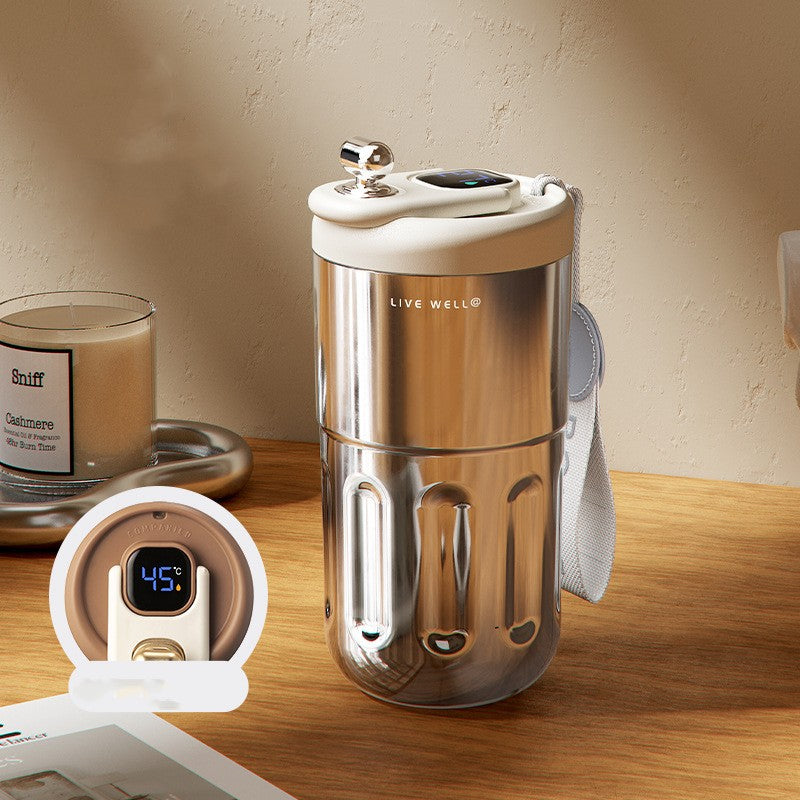 ThermosCup - Stainless Steel Intelligent Coffee Cup