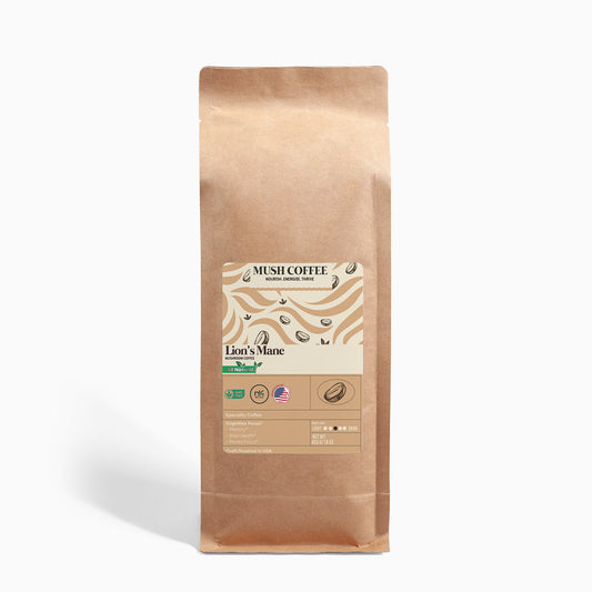 Organic Mushroom Ground Coffee 16oz  Bag