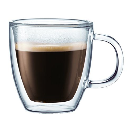 Bodum Bistro Coffee Mug, 10 Ounce (2-Pack)