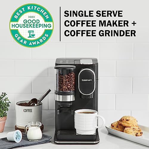 Cuisinart Single Serve Coffee Maker + Coffee Grinder