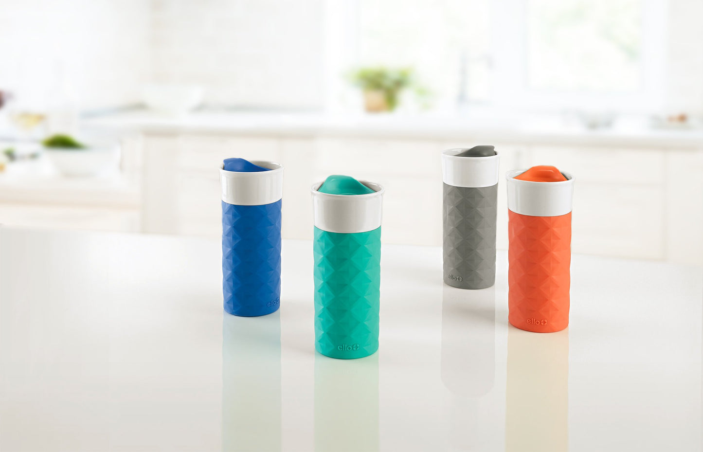 Ello Ogden BPA-Free Ceramic Travel Mug with Lid